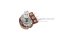 [E] WH148 วอลลุ่ม 3 ขา Volume 100R แกนยาว 15 mm